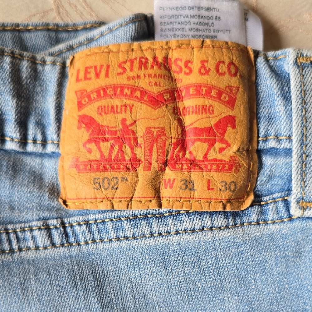 Levi's Blue Slim Jeans Vintage Stonewashed